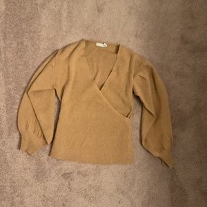 Lush, sweater, small, caramel
